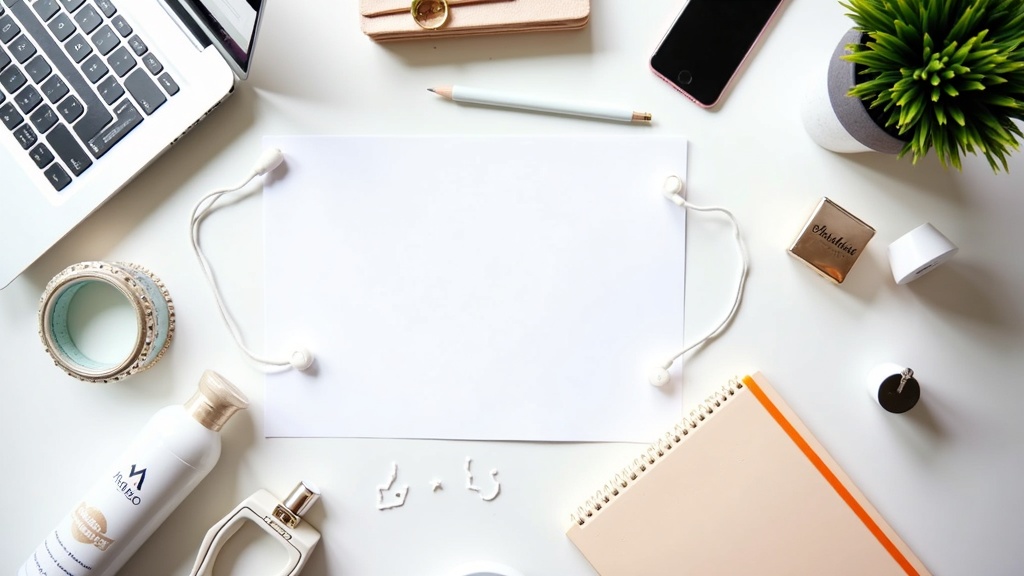 Influencer tools and digital marketing gear based on affiliate marketing themes